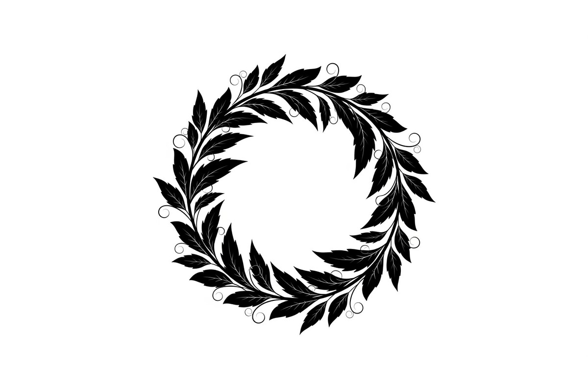 Botanical Floral Wreath SVG Bundle, an Illustration by Designs_River (Photo 7 of 31)