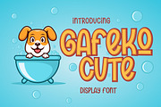 Gafeko Cute Font, a Handwritten Font by Onotype (Thumbnail 1 of 4)