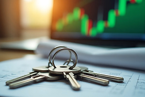 Investing in real estate keys, a Business Photo by Artonix