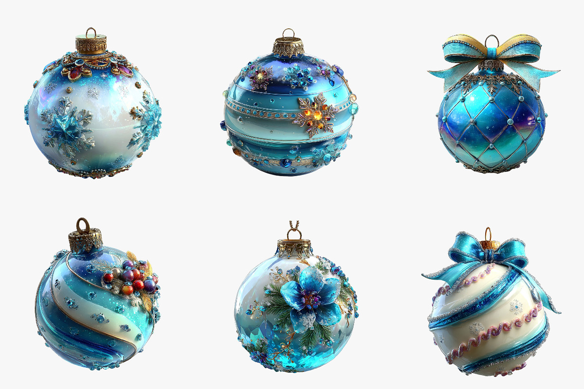 minimalist christmas ornament clipar, an Illustration by CreationArt (Photo 6 of 6)
