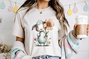 Whimsical Easter Lamb Clipart, an Illustration by OK Design (Thumbnail 6 of 6)