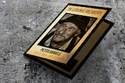 Old Style Funeral Program, a Brochure Template by Visual Impact (Thumbnail 3 of 5)