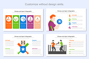 Fitness & Sport Infographic Template, a Presentation Template by Mighty-Slide (Thumbnail 2 of 7)