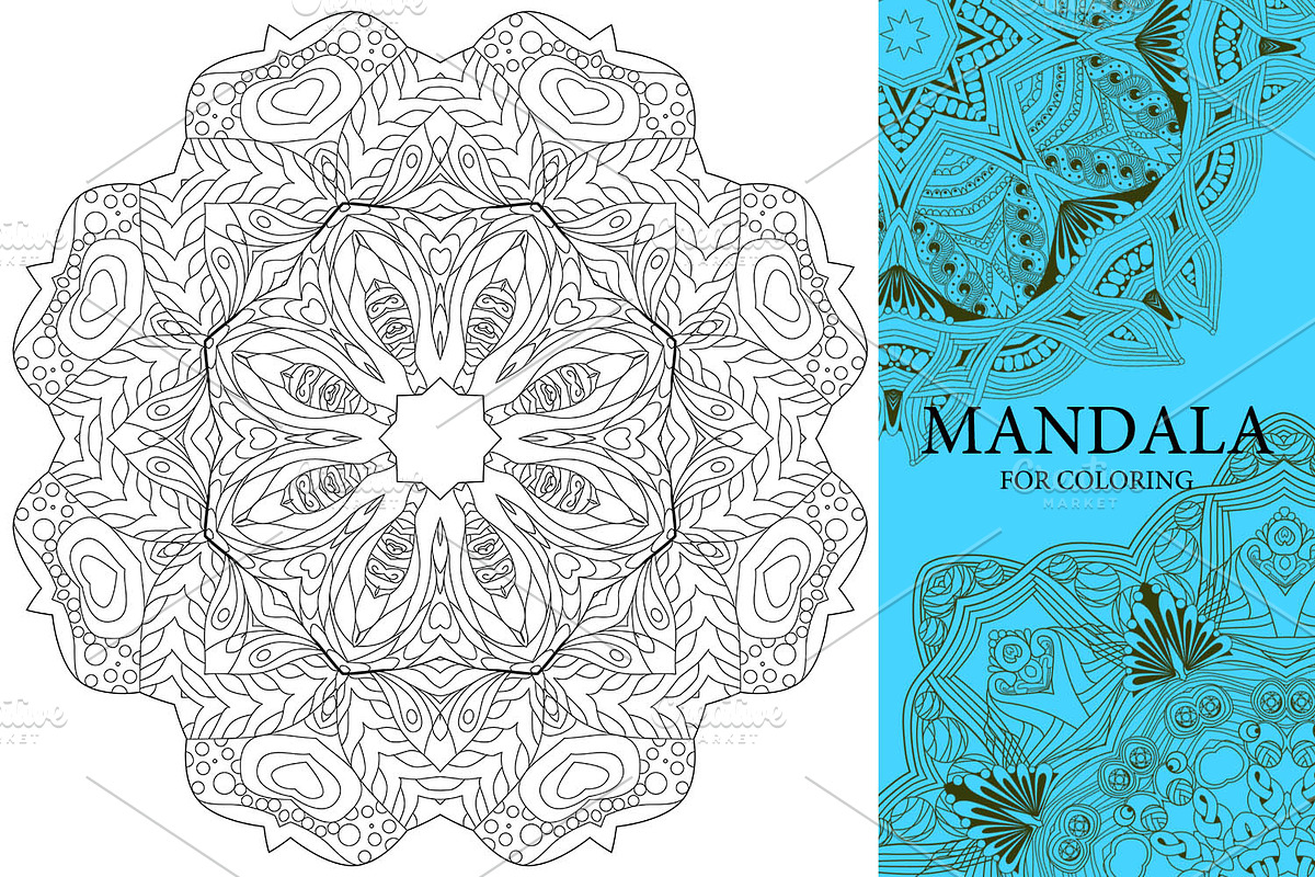 Mandalas for coloring12, an Object Graphic by Watercolor fantasy (Photo 7 of 9)