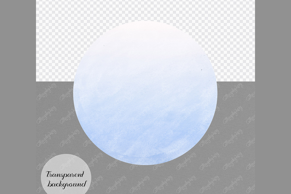 30 Ombre Two Tone Circle Frames PNG, an Object Graphic by ThingsbyLary (Photo 7 of 10)