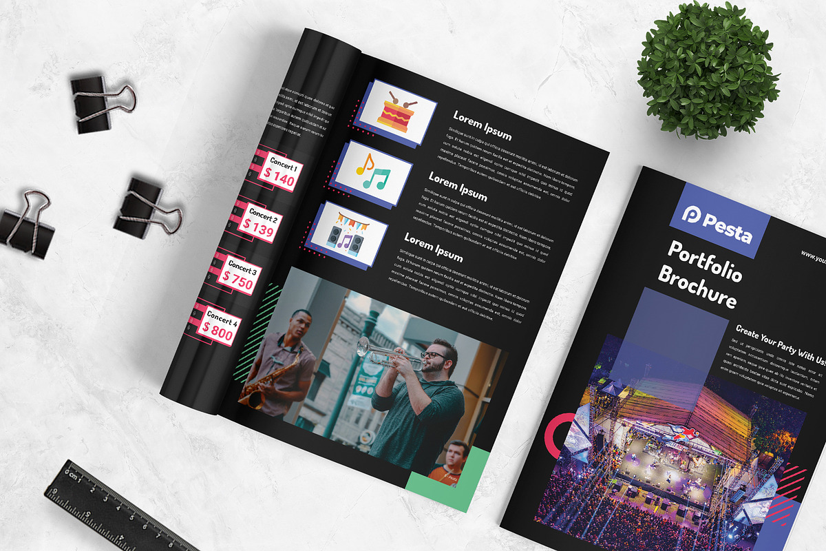 Portfolio Brochure - Pesta 1, a Brochure Template by Themes Awesome (Photo 5 of 5)