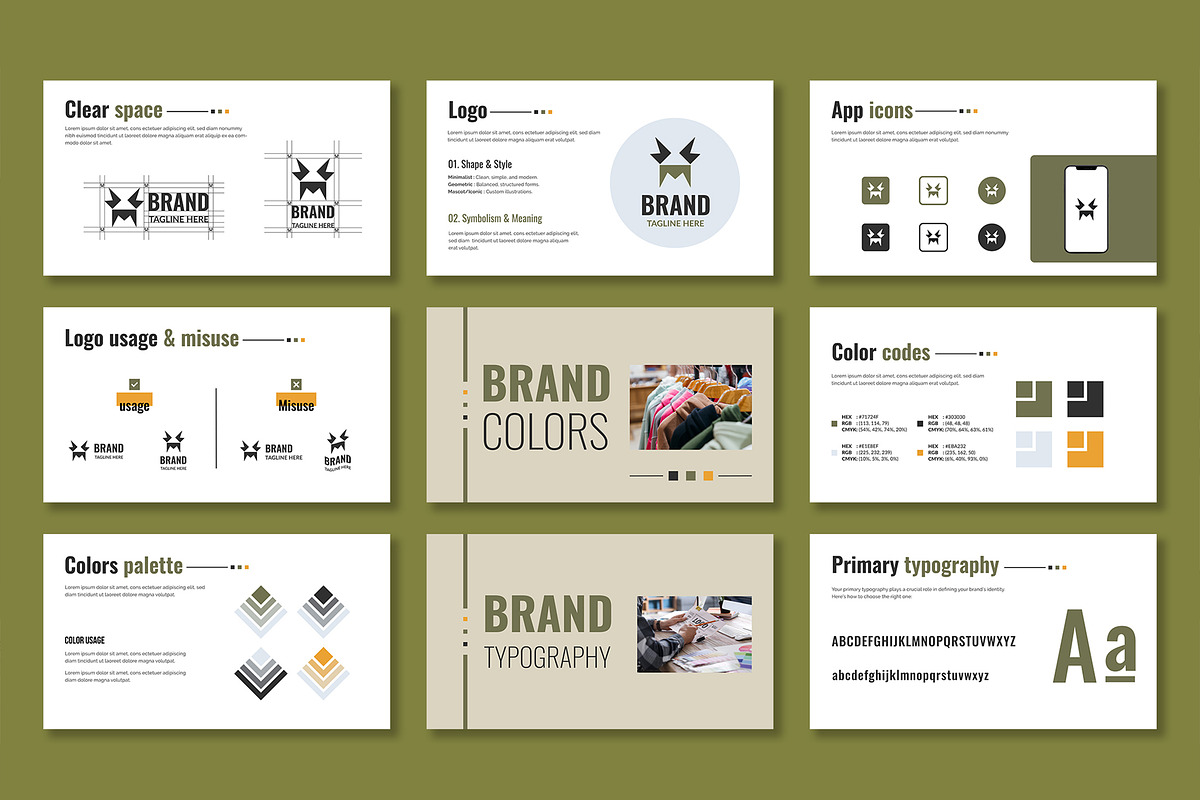 Fashion Brand Guideline preview 3