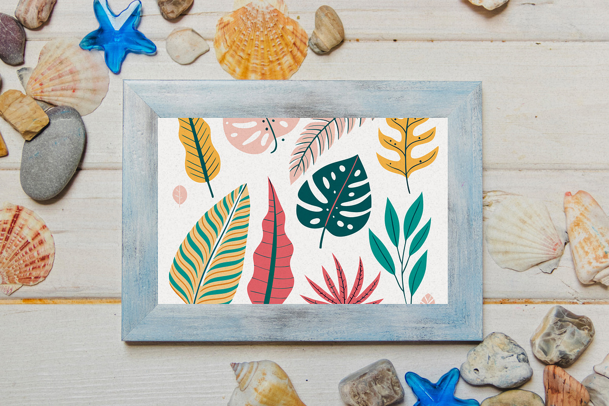 Green Leaves Watercolor Clipart, an Illustration by Helospace (Photo 3 of 10)