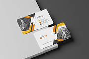 Elegant Modern Business Card Design, a Business Card Template by VectStock (Thumbnail 1 of 4)
