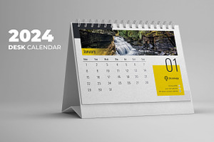 Desk Calendar 2024