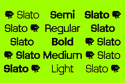 Slato, a Sans Serif Font by TOMO Fonts (Thumbnail 12 of 15)
