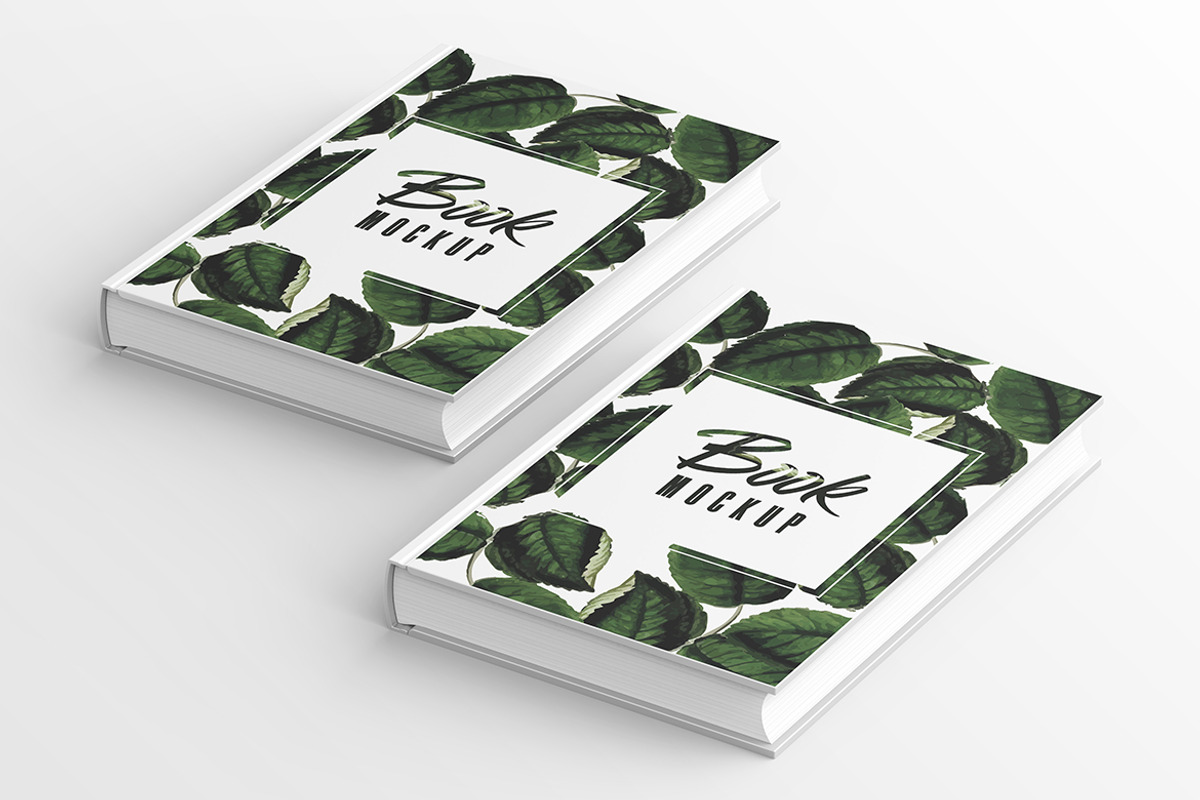 Book Mockup Set, a Print Template by UnicDesign (Photo 4 of 6)