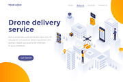 Landing Page templates, a Templates & Theme by Creative Graphics (Thumbnail 3 of 12)
