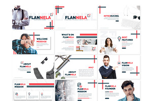 Flannela Power Point Template