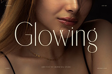 Glowing Modern Serif Font