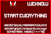 First Point font, a Sans Serif Font by weknow (Thumbnail 2 of 8)