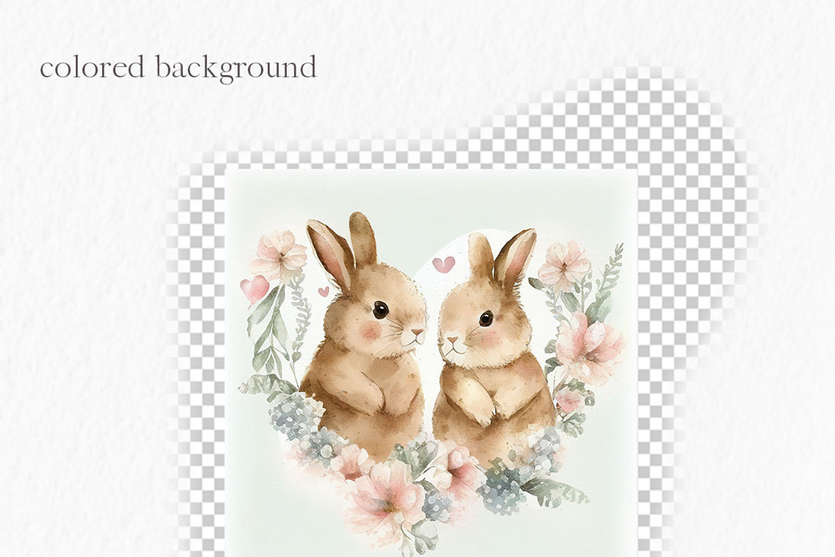 Valentine bunny happy valentines day, an Object Graphic by MyLittleMeow (Photo 5 of 7)