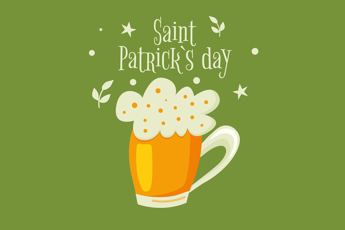 St. Patricks Day set design elements, a Seasonal Illustration by Idressart (Photo 9 of 11)
