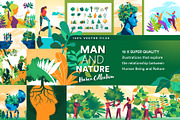 Man and Nature Collection, a Person Illustration by Hurcastock! (Thumbnail 1 of 9)