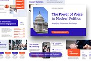 Voice of Politics, a Presentation Template by Sixtemp (Thumbnail 1 of 3)