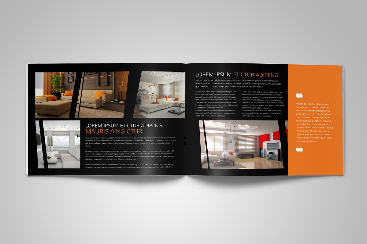 Interior Brochure Template V1, a Brochure Template by JanySultana (Photo 4 of 15)