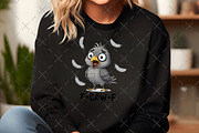 Funny Baby Chicken F-Caw-F Chick PNG, an Illustration by Craft Nest (Thumbnail 5 of 5)