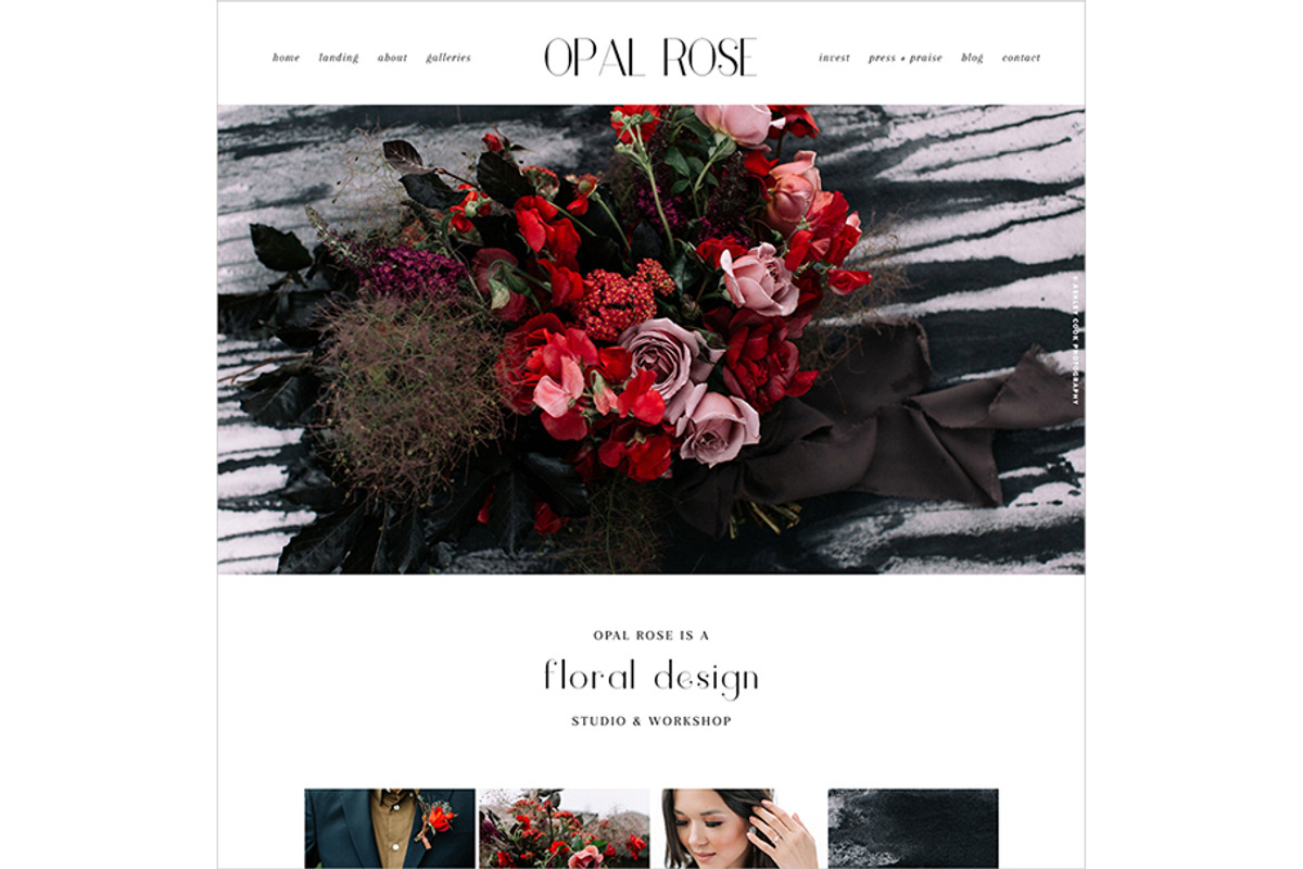 Opal Rose ProPhoto 7 Template, a Websites & App Template by Red Met Yellow Creative (Photo 12 of 15)