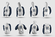 8 3D Zip Hoodie Mockups, a Hoody Mockup by Grow Design Craft Studio (Thumbnail 2 of 8)