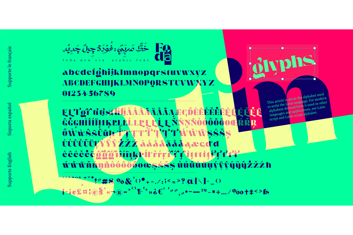 Foda New Era Arabic Font, a Font by Foda Foundry (Photo 7 of 7)