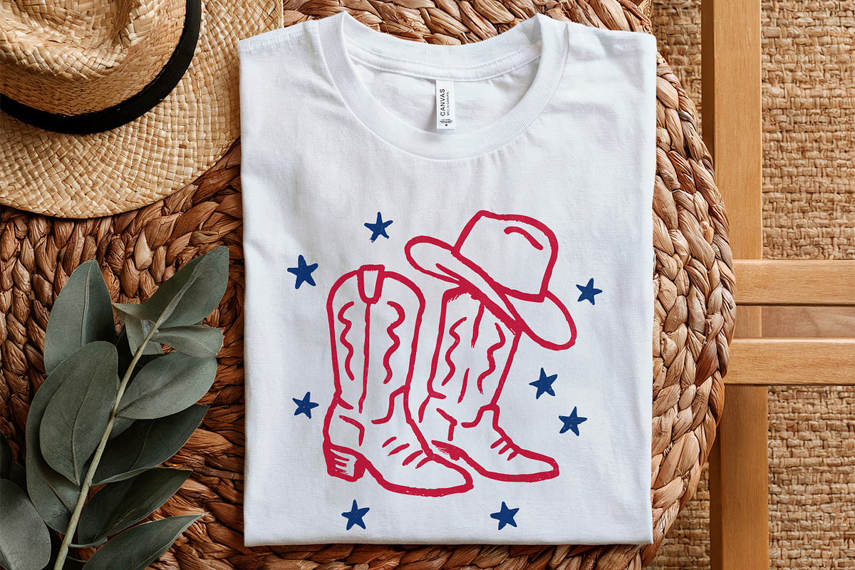 Coquette Cowgirl PNG, Preppy, an Illustration by SharpMarketplace (Photo 5 of 9)