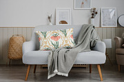 Elegant Art Nouveau Floral Pattern, a Pattern Graphic by PaperJamLab (Thumbnail 4 of 7)