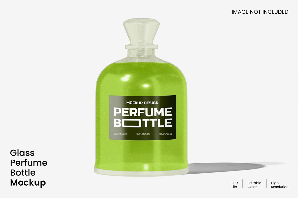 Perfume Bottle Mockup, a Packaging Mockup by renderstockmarket