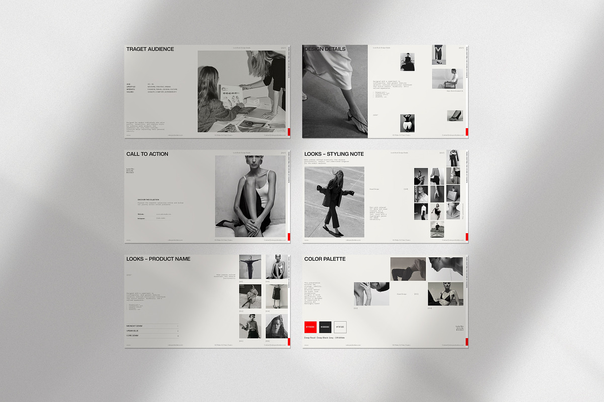 RUBE | LookBook Presentation, a Presentation Template by CreativexGenius (Photo 8 of 9)
