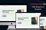 BookAuthor TNC, Author Web Template, a HTML Template by TNCFlow (Thumbnail 2 of 5)