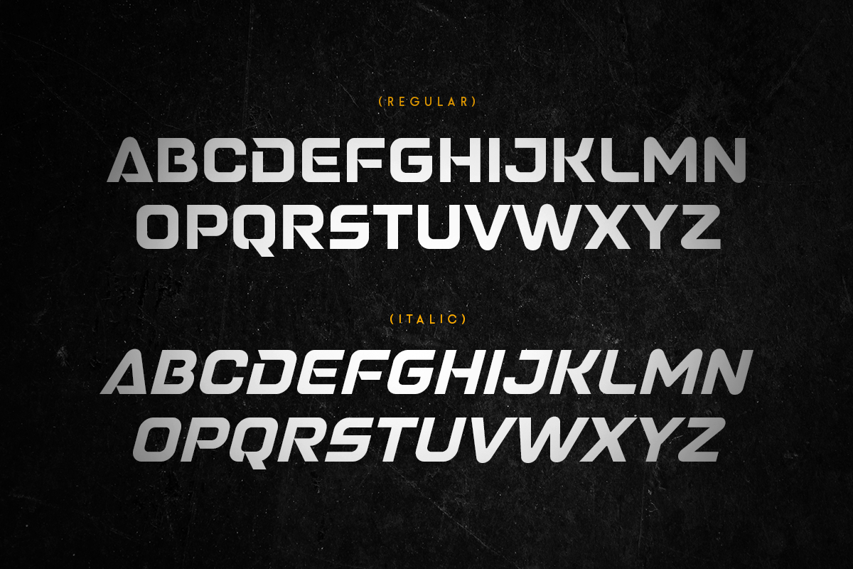 Speedo - Racing Technology Font, a Sans Serif Font by Hamz Studio (Photo 9 of 9)