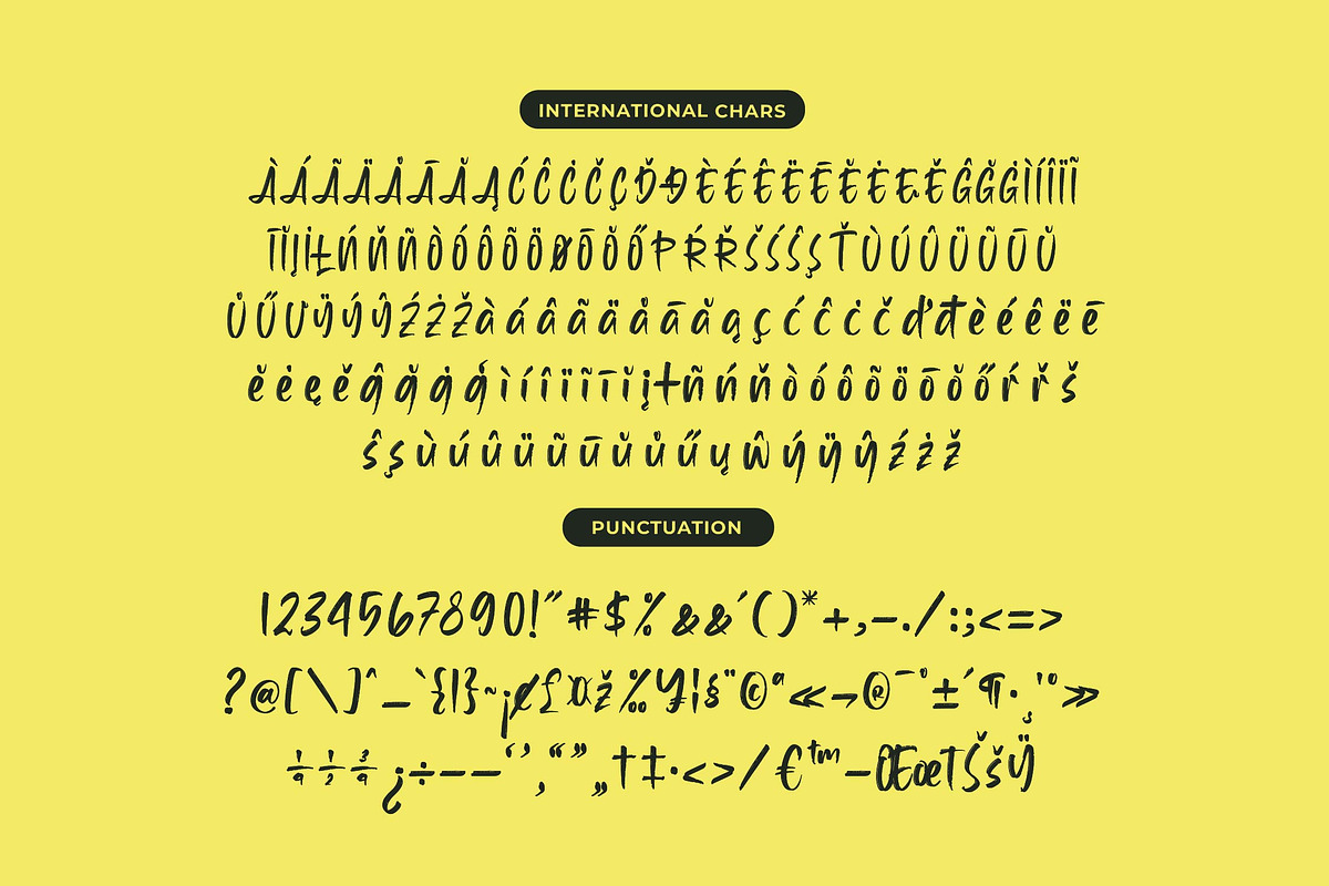 Hallow Mistelar Modern Brush Font, a Script Font by Letterena Studios Script (Photo 14 of 15)