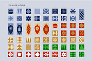 Geometric Christmas collection, a Seasonal Illustration by yarynabo (Thumbnail 12 of 13)