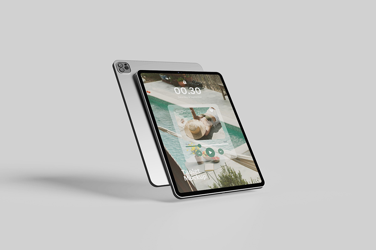 Tablet Mockup, an iPad Mockup by MrLetters (Photo 4 of 5)