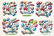 Funny Easter Bunny Sublimation, an Illustration by Dream Creation (Thumbnail 2 of 5)