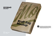 Kraft Bag Mockup, a Packaging Mockup by Reformer Mockup (Thumbnail 1 of 6)