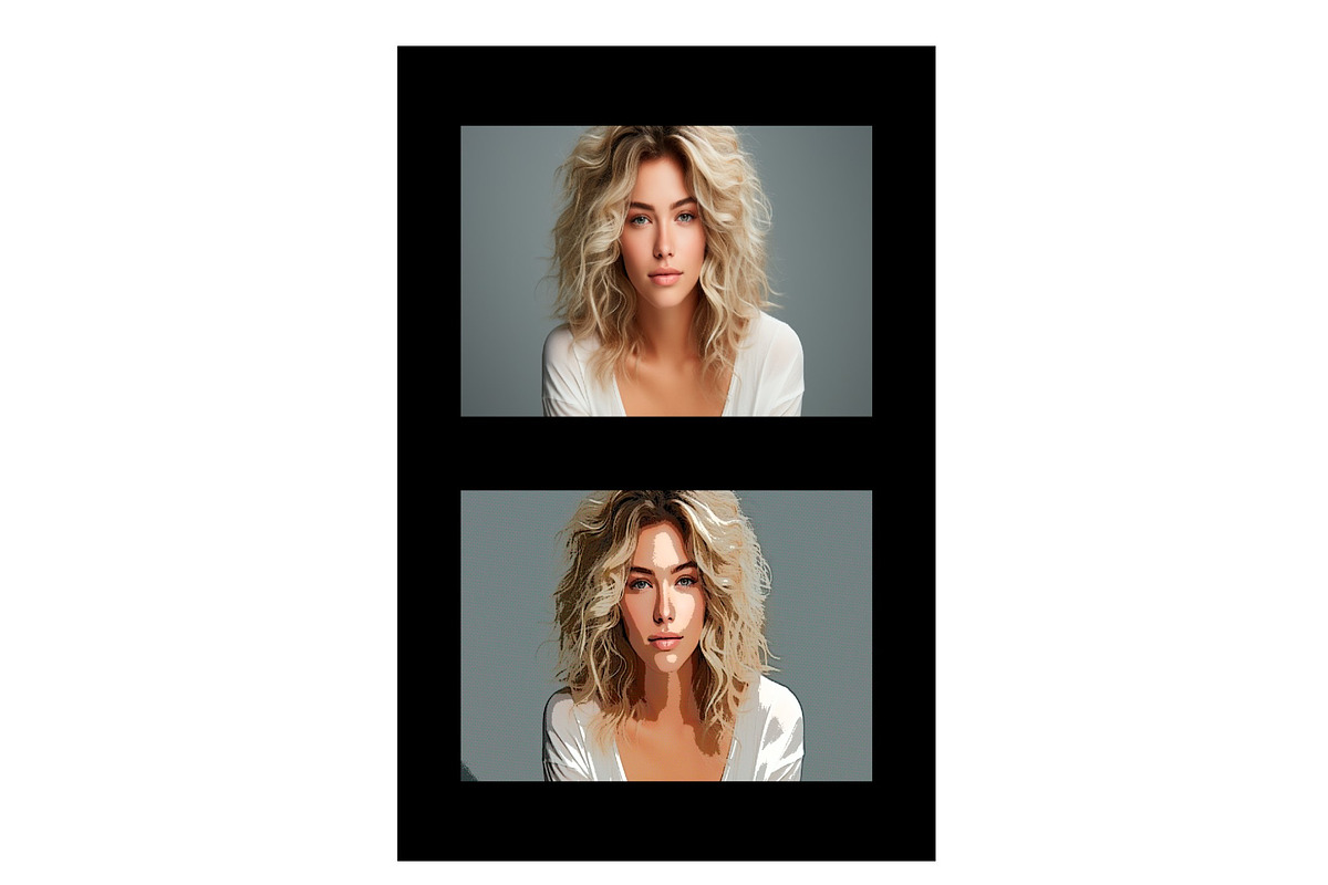 Comic Book Portrait Photo Effect, a Brushes & More by studiogstock (Photo 2 of 2)