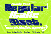 Cenatyc - Y2K Font, a Font by Snape Design Studio (Thumbnail 3 of 5)