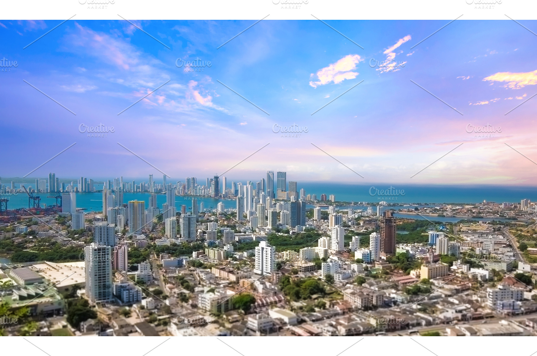 Colombia, scenic view of Cartagena, an Architecture Photo by Web Engine Design