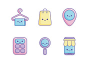 Kawaii Sale Illustration Set, a Finance Illustration by studiogstock (Thumbnail 2 of 4)