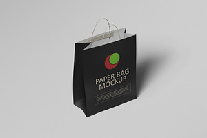 Paper Bag Mockup, a Packaging Mockup by Tahtagraphic