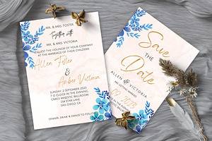 Wedding Invitation Card Template