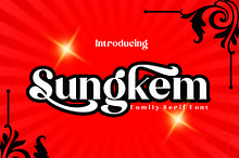 Sungkem Family Serif