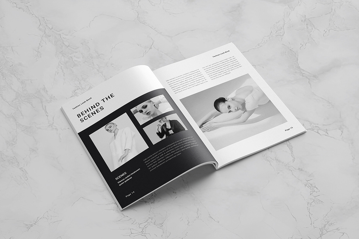 Fashion Photography Lookbook, a Brochure Template by Spark_Creative (Photo 8 of 11)