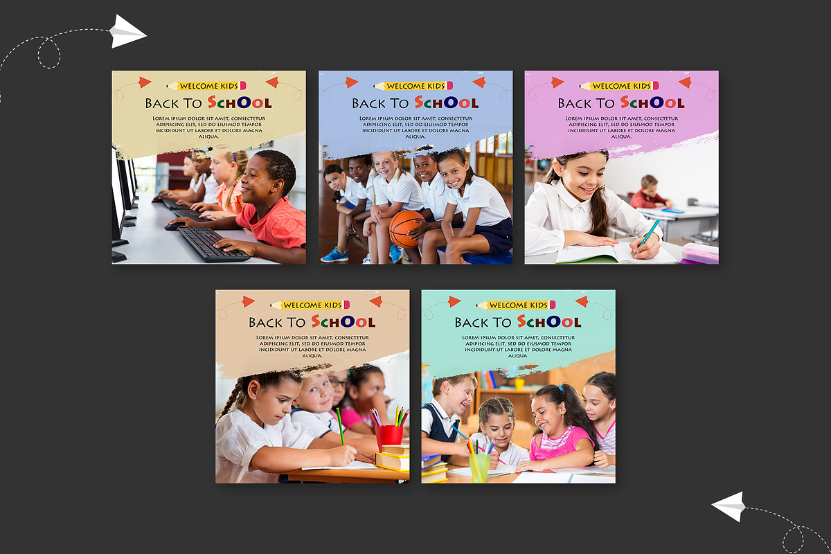 10 Back To School Banners, a Social Media Template by Nisha Droch (Photo 2 of 3)