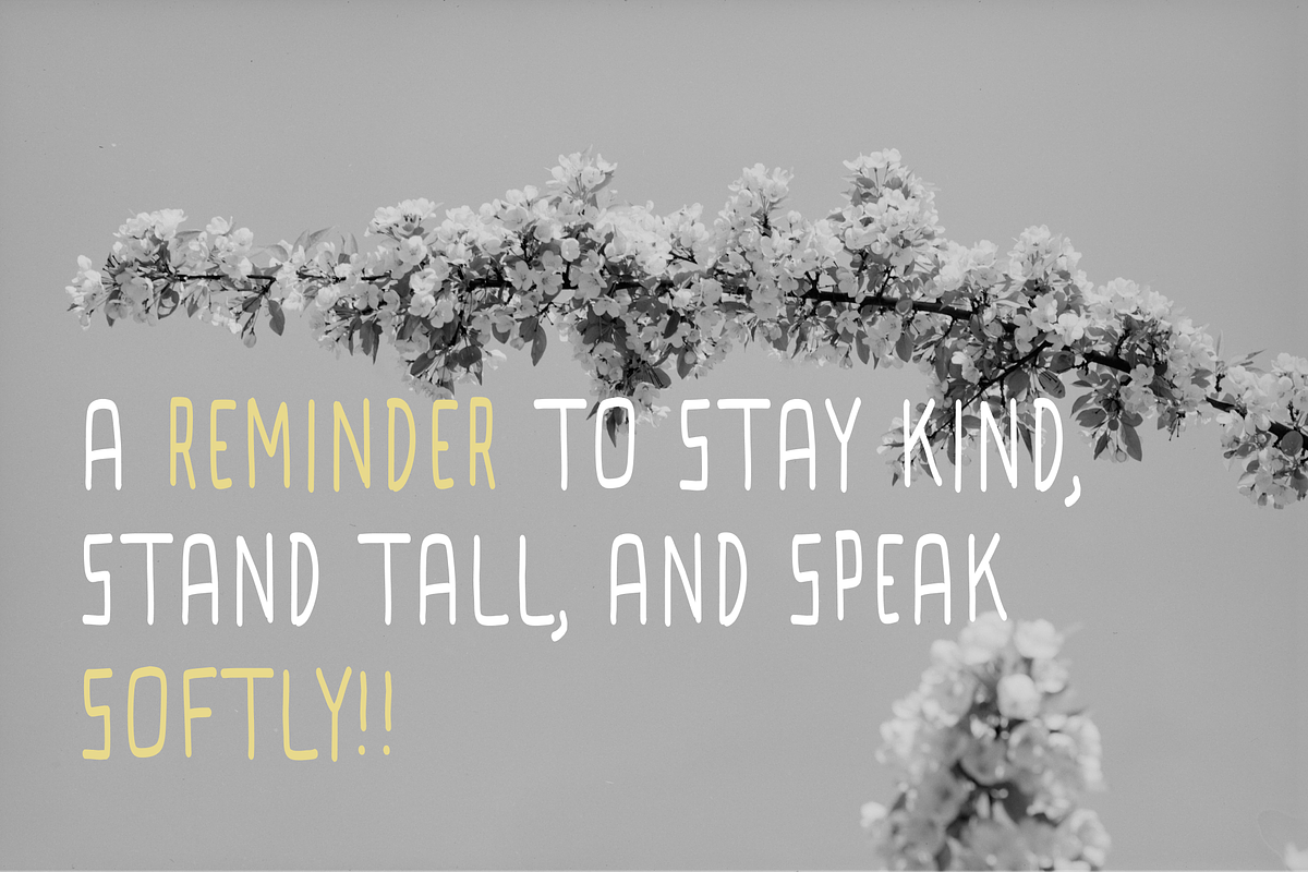 Slimmy Handwritten Font, a Handwritten Font by BeadyLab (Photo 4 of 5)